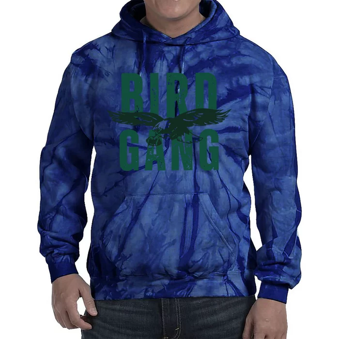 Eagles Game Day Football Tie Dye Hoodie