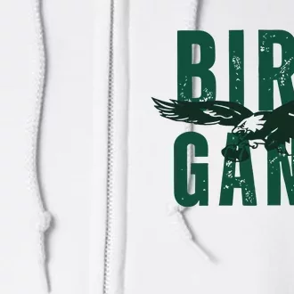 Eagles Game Day Football Full Zip Hoodie