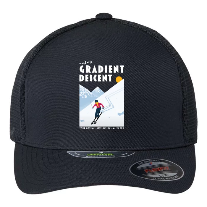 Enjoy Gradient Descent Classic Flexfit Unipanel Trucker Cap