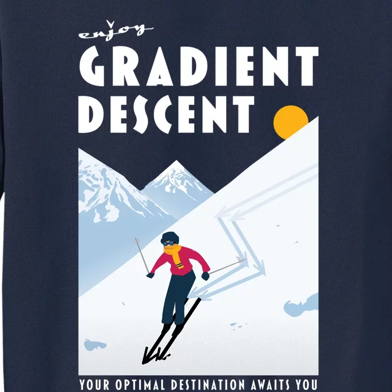 Enjoy Gradient Descent Classic Tall Sweatshirt