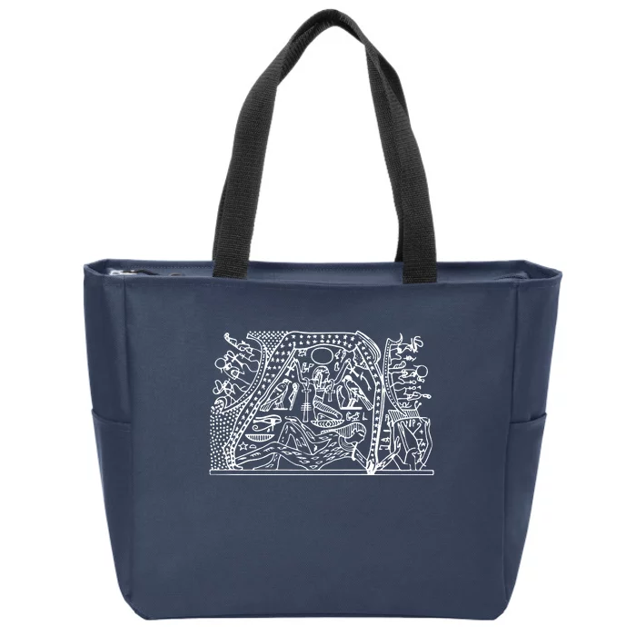 Egypt God Egyptian Art Classic Everyday Zip Tote Bag