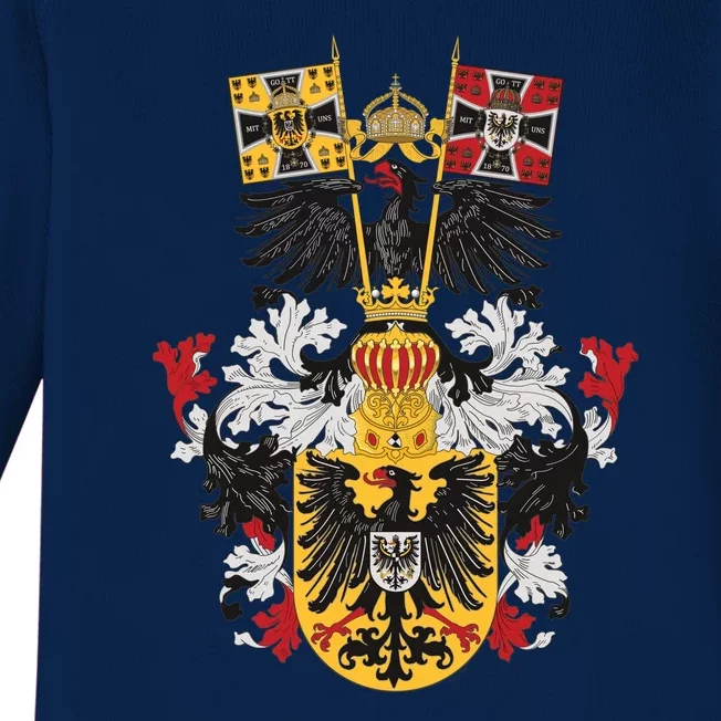 Emblem German Empire Emblem Of The Emperor Baby Long Sleeve Bodysuit