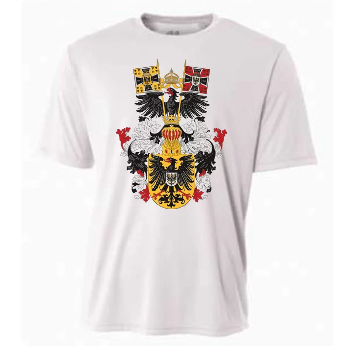 Emblem German Empire Emblem Of The Emperor Cooling Performance Crew T-Shirt