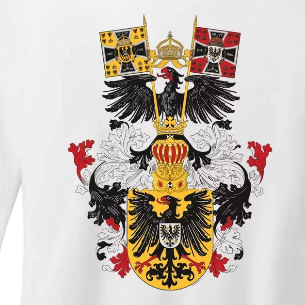 Emblem German Empire Emblem Of The Emperor Womens CVC Long Sleeve Shirt