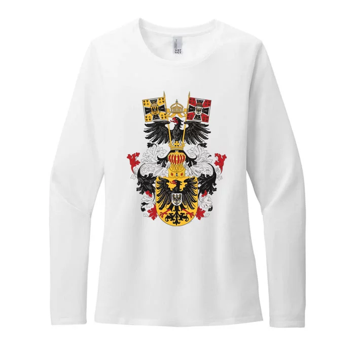 Emblem German Empire Emblem Of The Emperor Womens CVC Long Sleeve Shirt