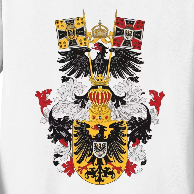 Emblem German Empire Emblem Of The Emperor Kids Long Sleeve Shirt