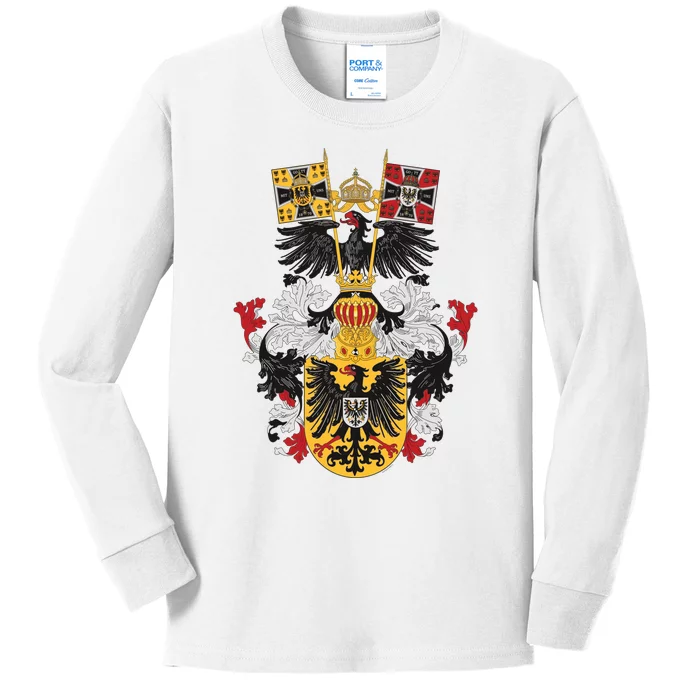 Emblem German Empire Emblem Of The Emperor Kids Long Sleeve Shirt