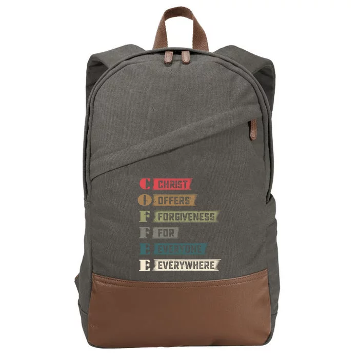 Everywhere Gift Cotton Canvas Backpack