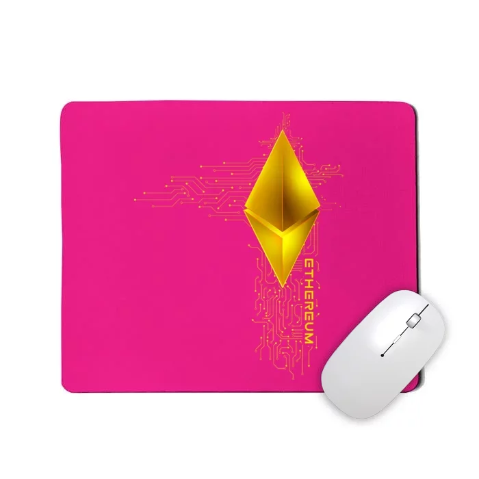 Ethereum GOLD ETH Cryptocurrency Bitcoin Mousepad