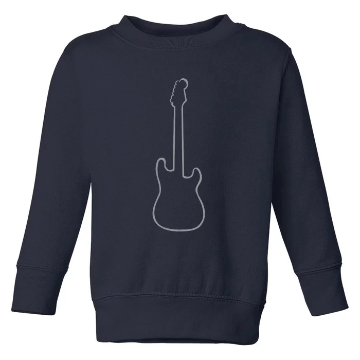 Electric Guitar Toddler Sweatshirt