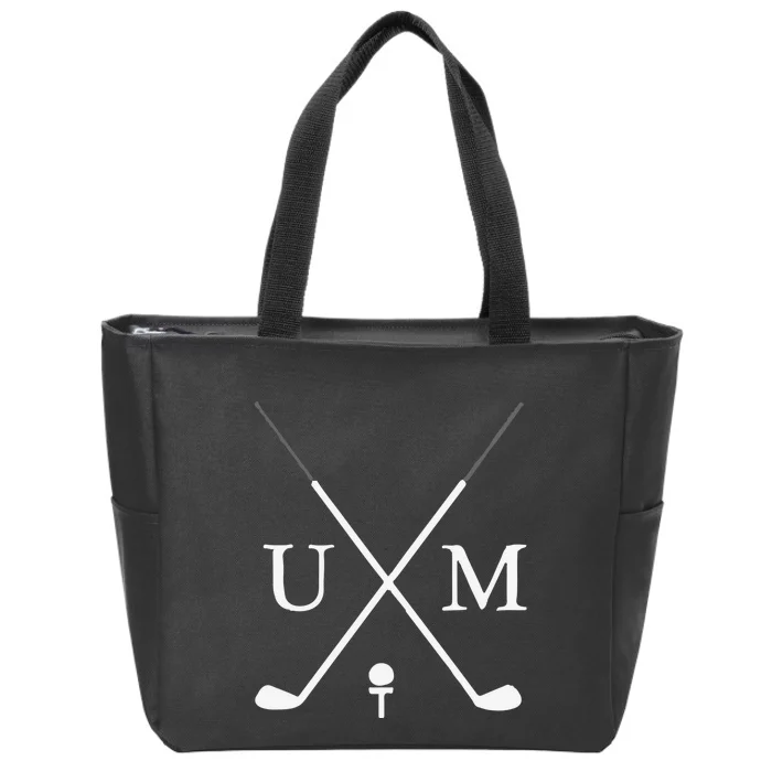 Embroidered Golf Zip Tote Bag