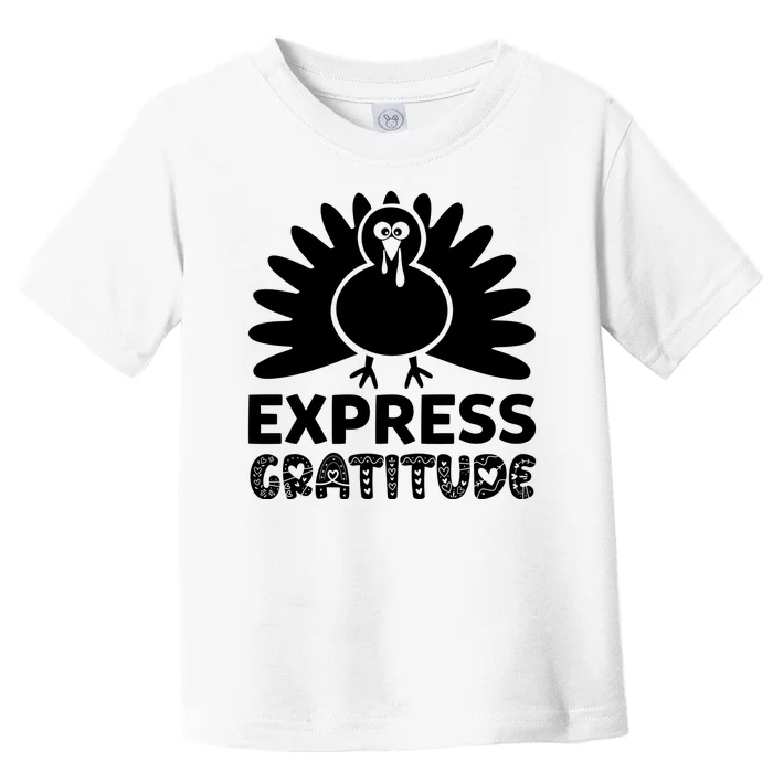 Express Gratitude Toddler T-Shirt