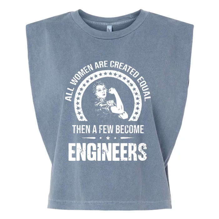 Engineer Gift Garment-Dyed Women's Muscle Tee