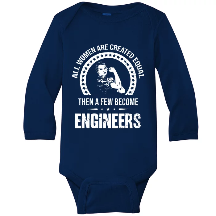 Engineer Gift Baby Long Sleeve Bodysuit