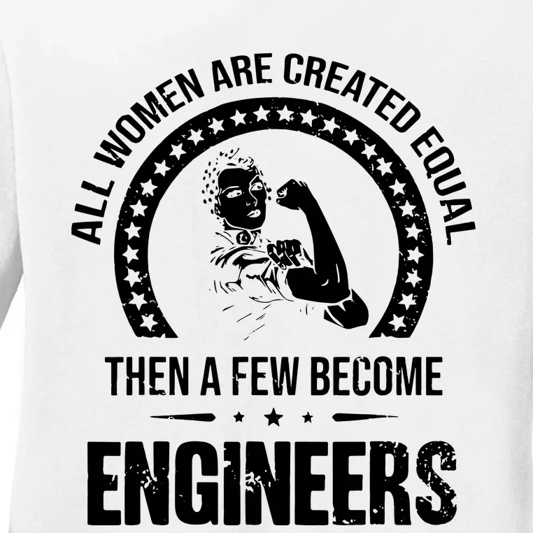 Engineer Gift Ladies Long Sleeve Shirt