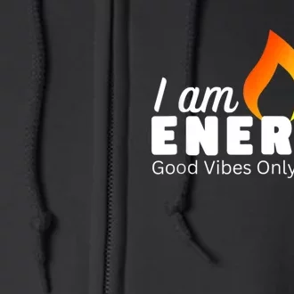 Energy Graphic Full Zip Hoodie