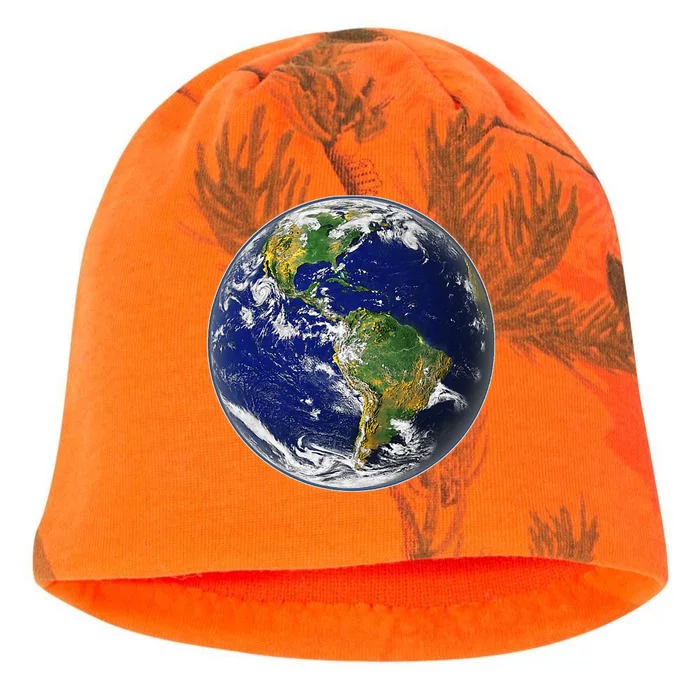 Earth Globe For Earth Day Kati - Camo Knit Beanie