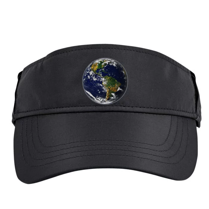 Earth Globe For Earth Day Adult Drive Performance Visor