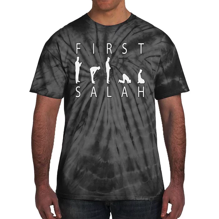 Eid Gifts for  First Salah Islamic Muslim Tie-Dye T-Shirt