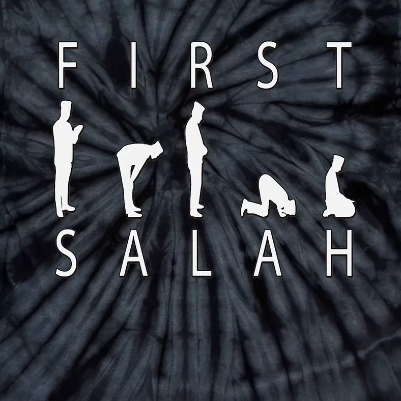 Eid Gifts for  First Salah Islamic Muslim Tie-Dye T-Shirt