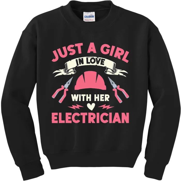 Electrician Gifts for Funny Electrical Design Kids Sweatshirt