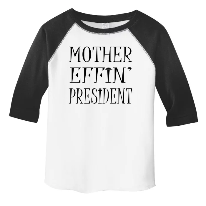 Expletive Gift For President Toddler Fine Jersey T-Shirt