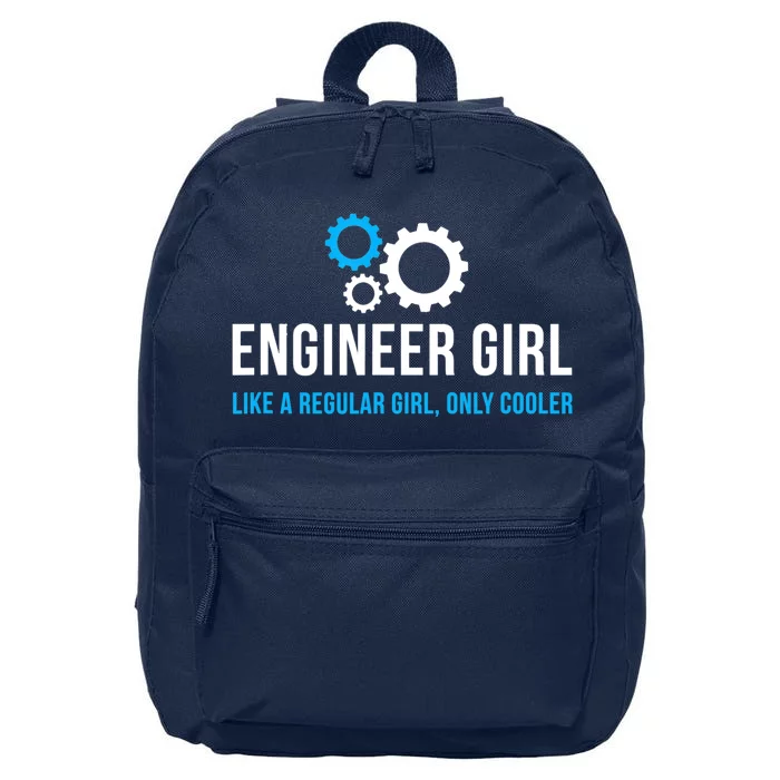 Engineer Girl Funny Cute Engineering STEM Gift T 16 in Basic Backpack