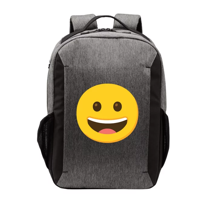 Emoticon Grinning Face Happy Vector Backpack