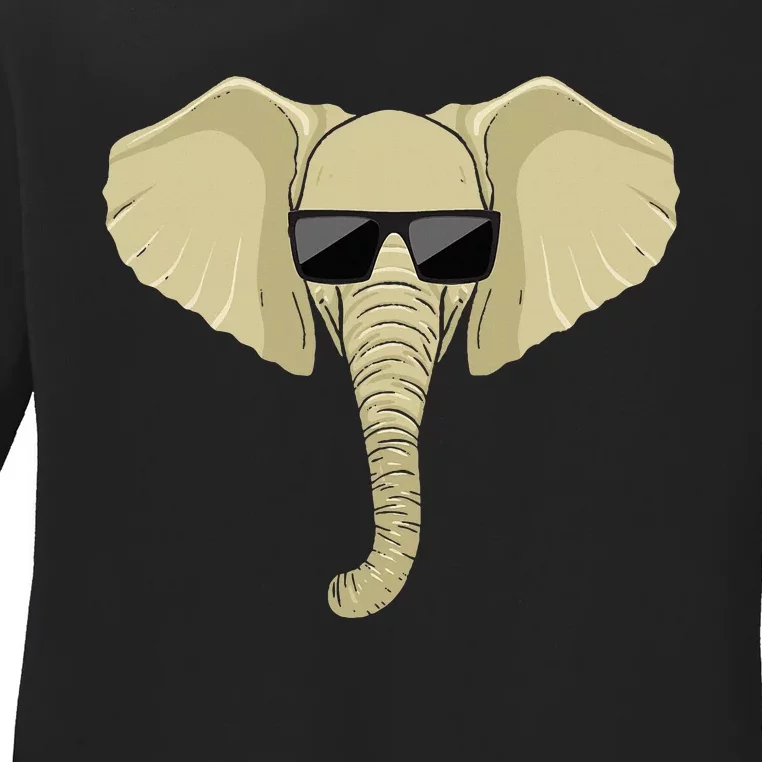 Elephant Gift For Girlfriend Elephants Elefant Ladies Long Sleeve Shirt