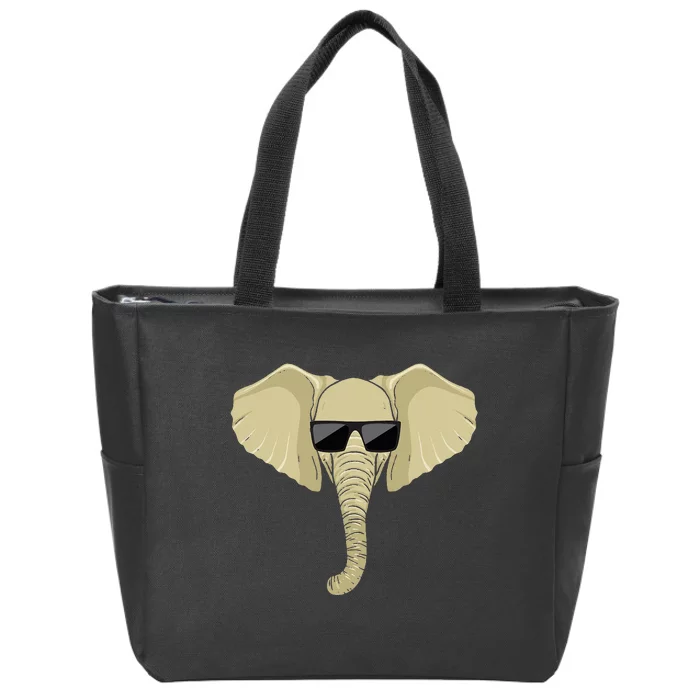 Elephant Gift For Girlfriend Elephants Elefant Zip Tote Bag