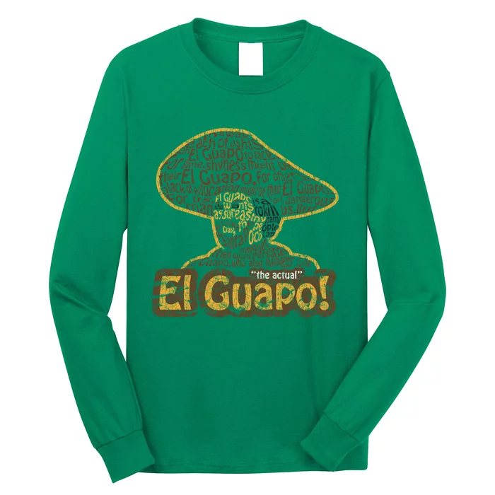 El Guapo! Fitted Long Sleeve Shirt