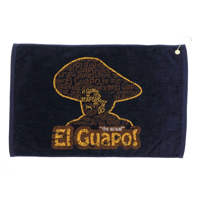 El Guapo! Fitted Grommeted Golf Towel