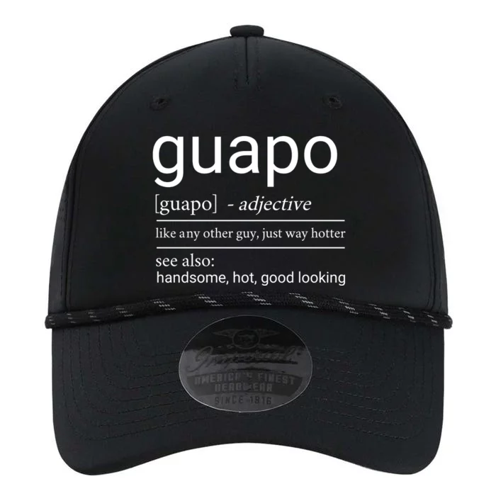 El Guapo Funny Definition Performance The Dyno Cap