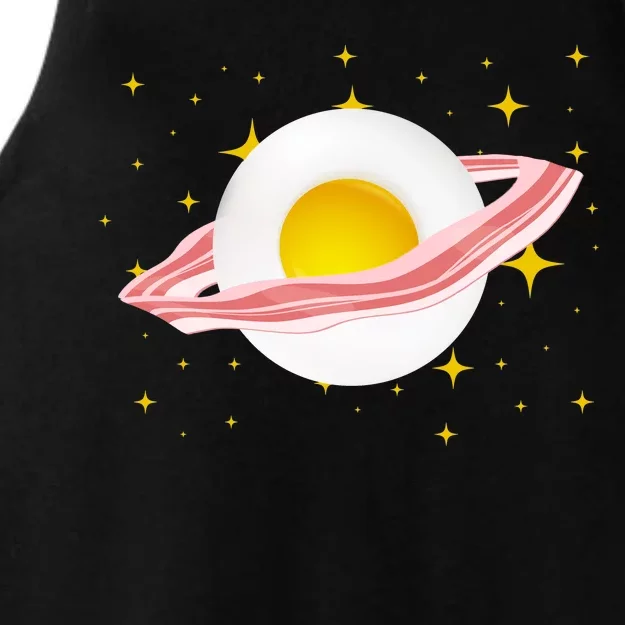 Egg Bacon Planet Ladies Tri-Blend Wicking Tank