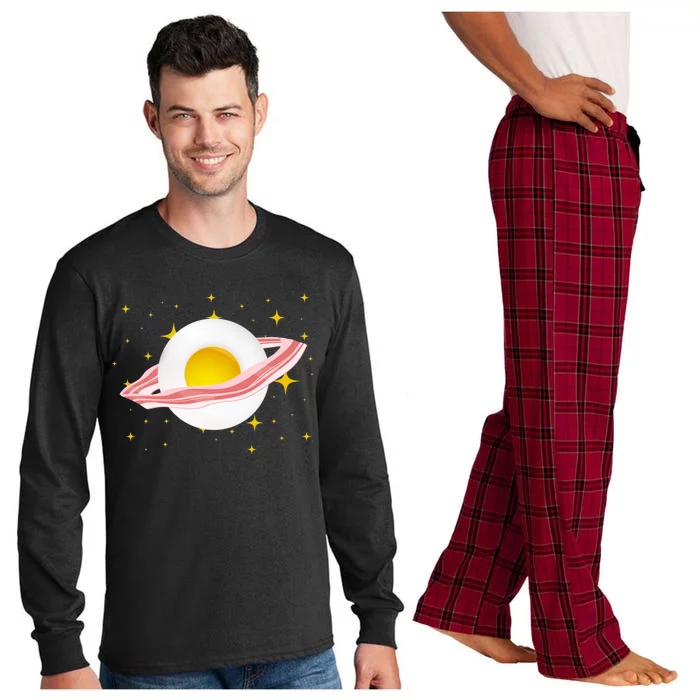 Egg Bacon Planet Long Sleeve Pajama Set