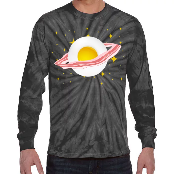 Egg Bacon Planet Tie-Dye Long Sleeve Shirt