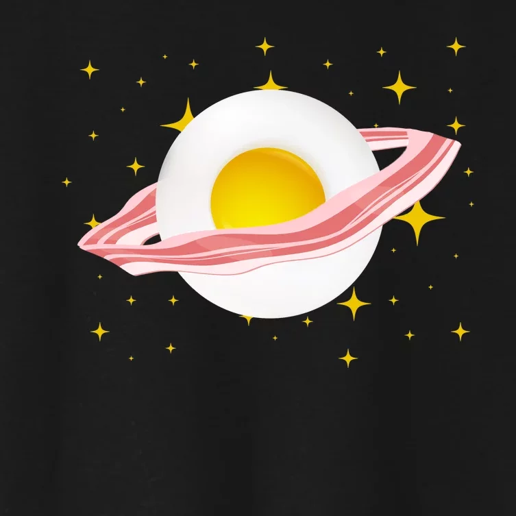 Egg Bacon Planet Women's Crop Top Tee