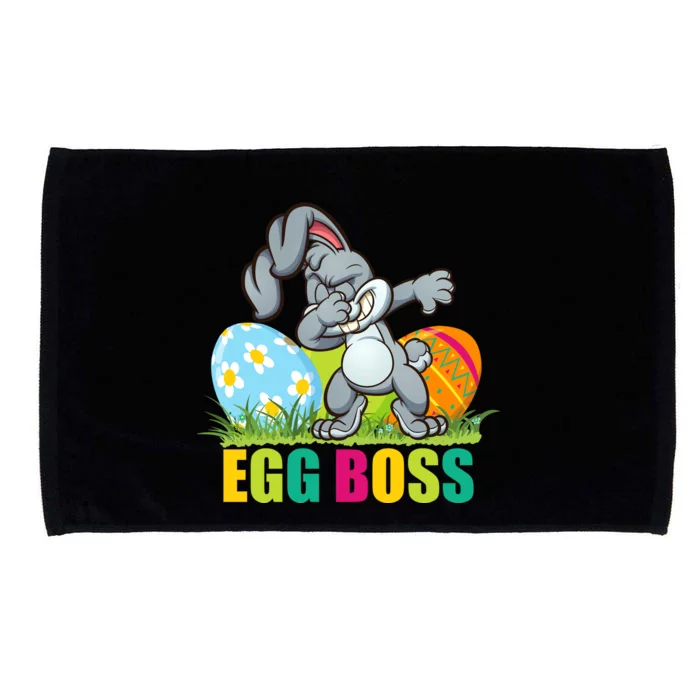 Egg Boss Dabbing Easter Bunny Microfiber Hand Towel