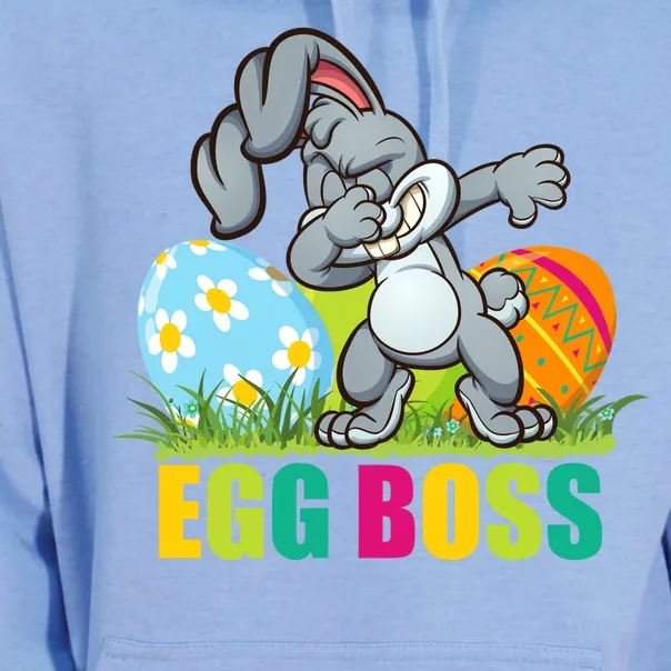 Egg Boss Dabbing Easter Bunny Unisex Surf Hoodie