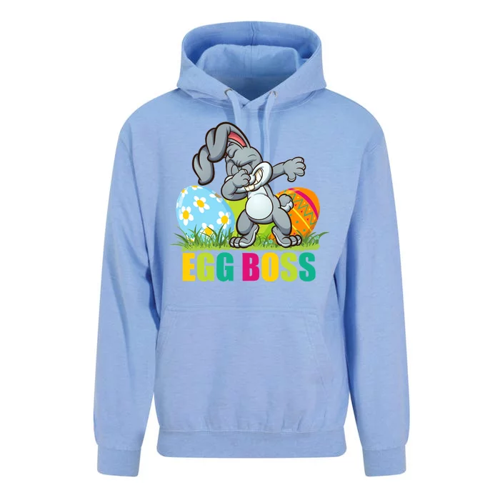 Egg Boss Dabbing Easter Bunny Unisex Surf Hoodie