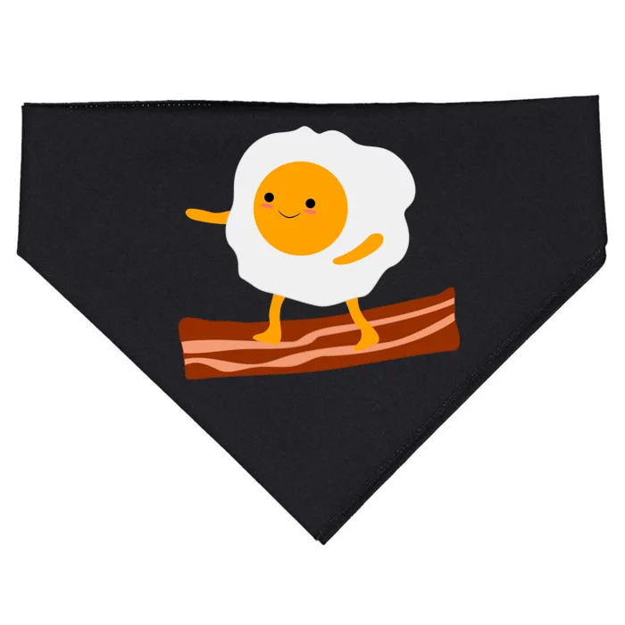 Egg Surfing On Bacon USA-Made Doggie Bandana