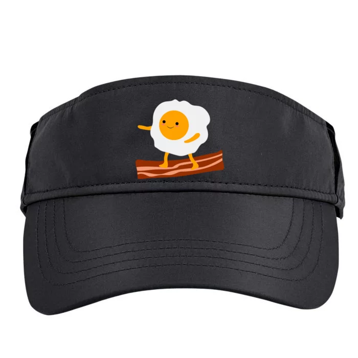 Egg Surfing On Bacon Adult Drive Performance Visor