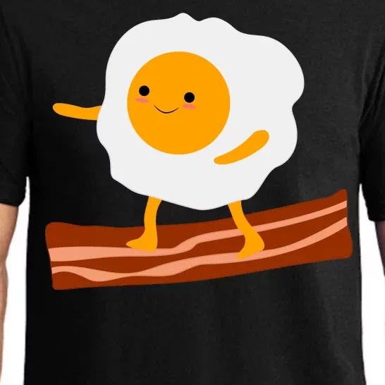 Egg Surfing On Bacon Pajama Set