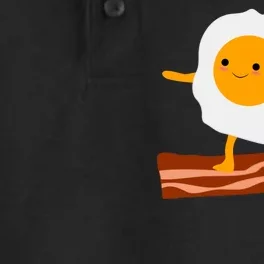 Egg Surfing On Bacon Dry Zone Grid Performance Polo