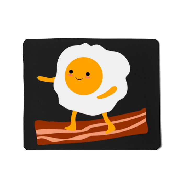 Egg Surfing On Bacon Mousepad