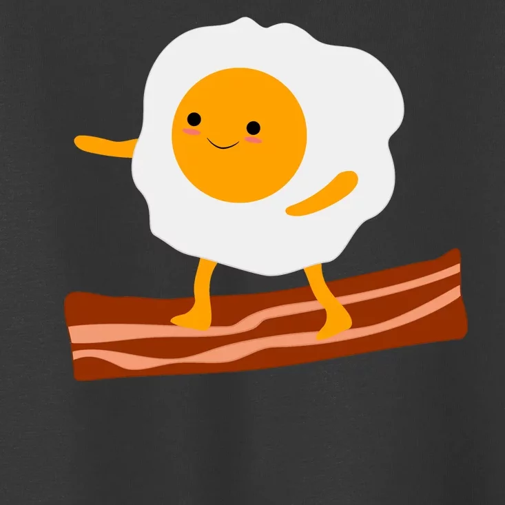 Egg Surfing On Bacon Toddler T-Shirt