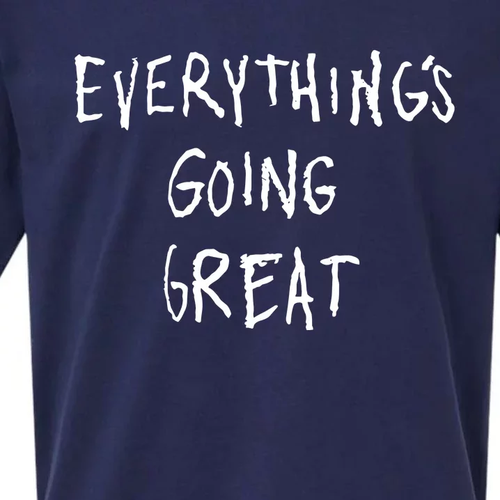 EverythingS Going Great Sueded Cloud Jersey T-Shirt