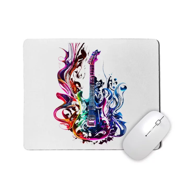 Electric Guitar Guitarists Mousepad