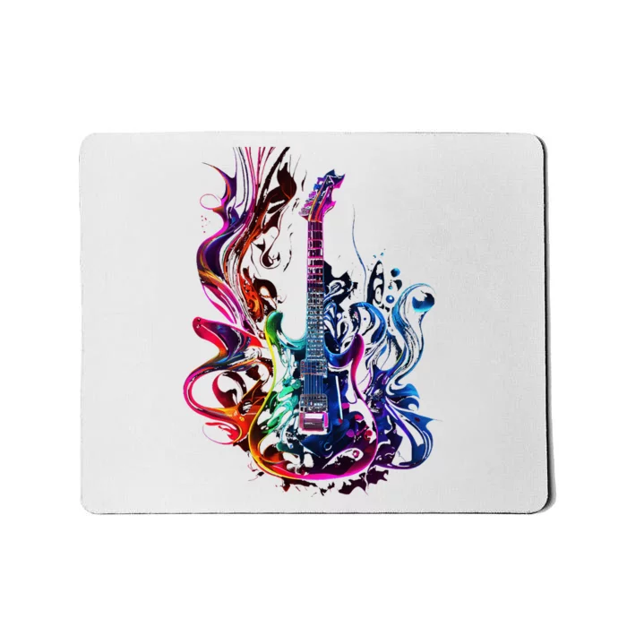 Electric Guitar Guitarists Mousepad