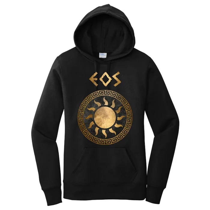 Eos Greek Goddess Of The Dawn Symbol Women's Pullover Hoodie